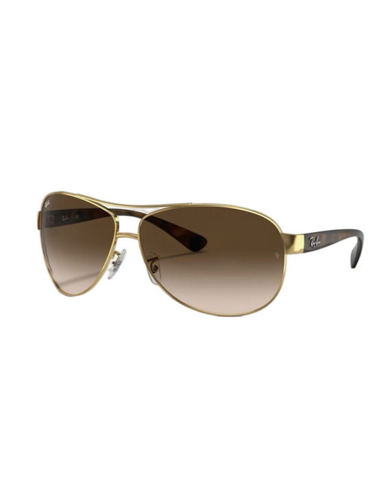 Ray-Ban Accessories - Ray-Ban Arista Gold Frame Brown Gradient Aviator Sunglasses - Ray-Ban RB3386